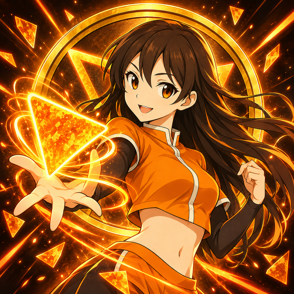 Square Doritos-Chan launch artwork